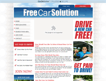 Tablet Screenshot of freecarsolution.com